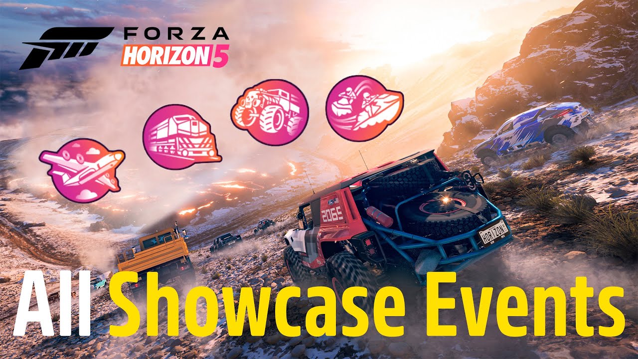 Cómo desbloquear todos los eventos Showcase en Forza Horizon 5