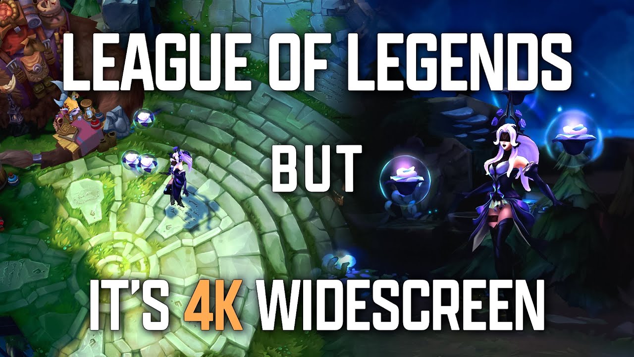 league of legends league of legends in 4k resolution
