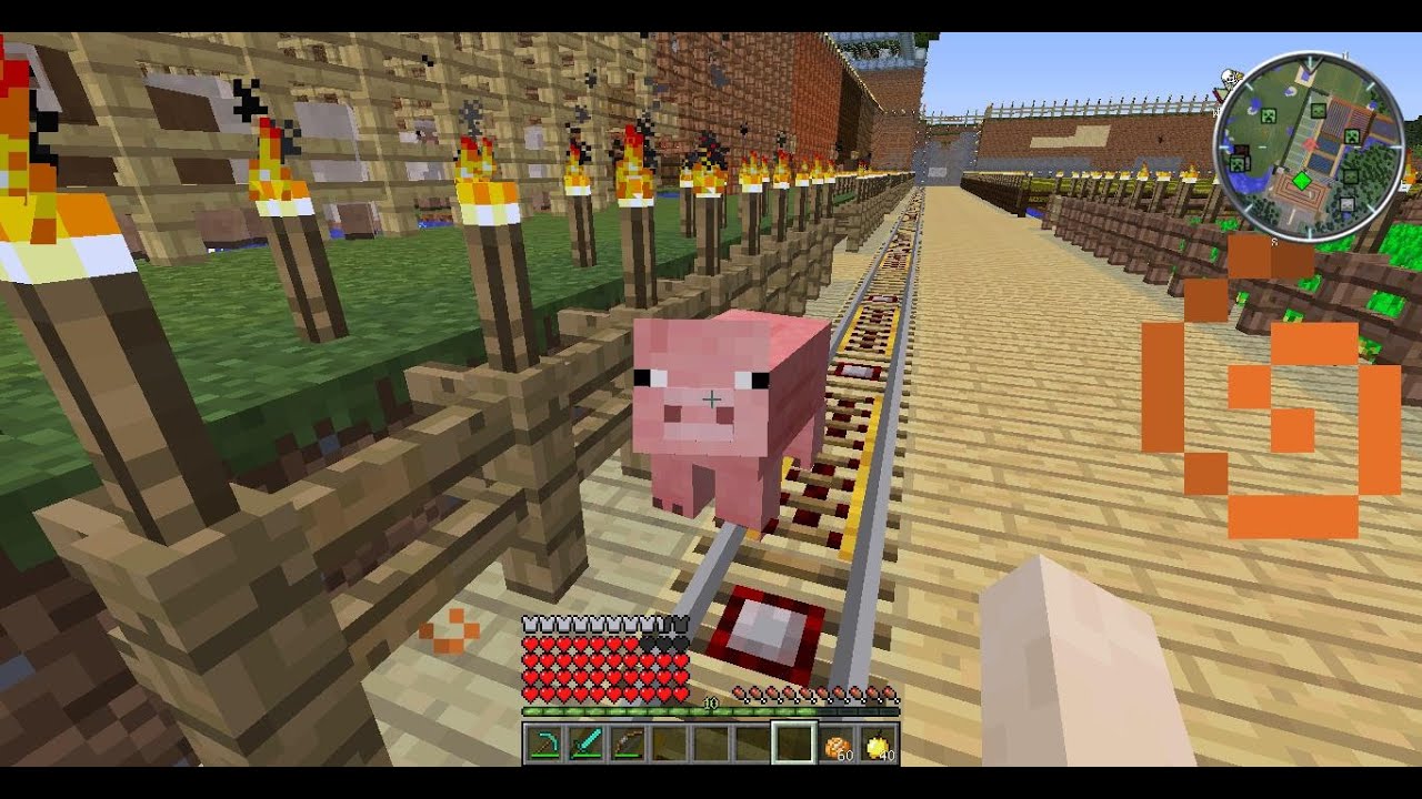minecraft que comen los cerdos en minecraft